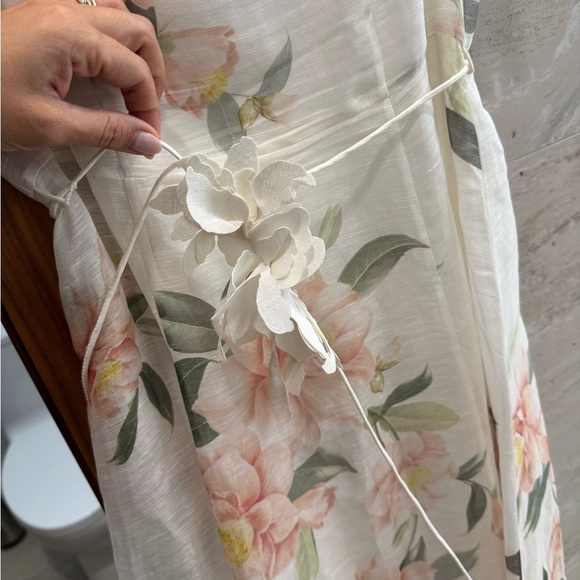 Zimmermann liftoff flower midi dress - Picture 6 of 15